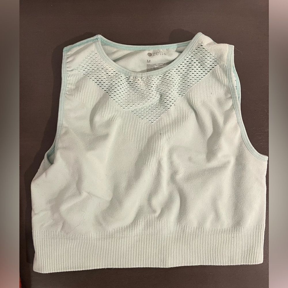 Light Blue Zella Athletic Sports Tank